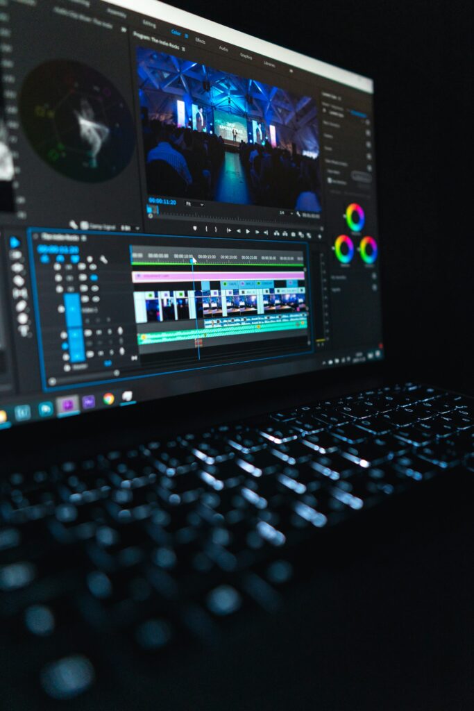 Video editing workspace